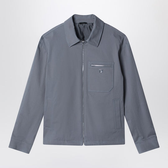 Grey Gabardine Blouson