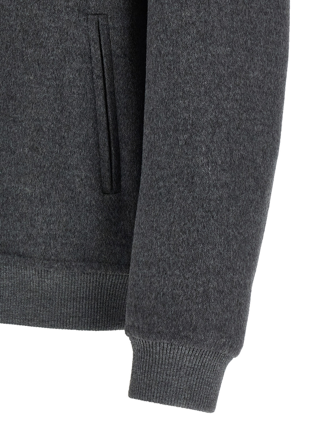 Fendi Wool Blouse Puffer Jackets - Gray | 0ba4ddb6d17eba7c721f4c1a9859cc3f8e18bf12