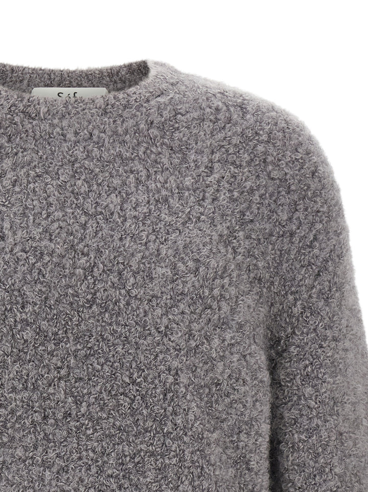 SéFr Jermaine Sweaters and Cardigans - Gray | 6481b9e2741b3ca11d56f09601a0b5de89881d1a