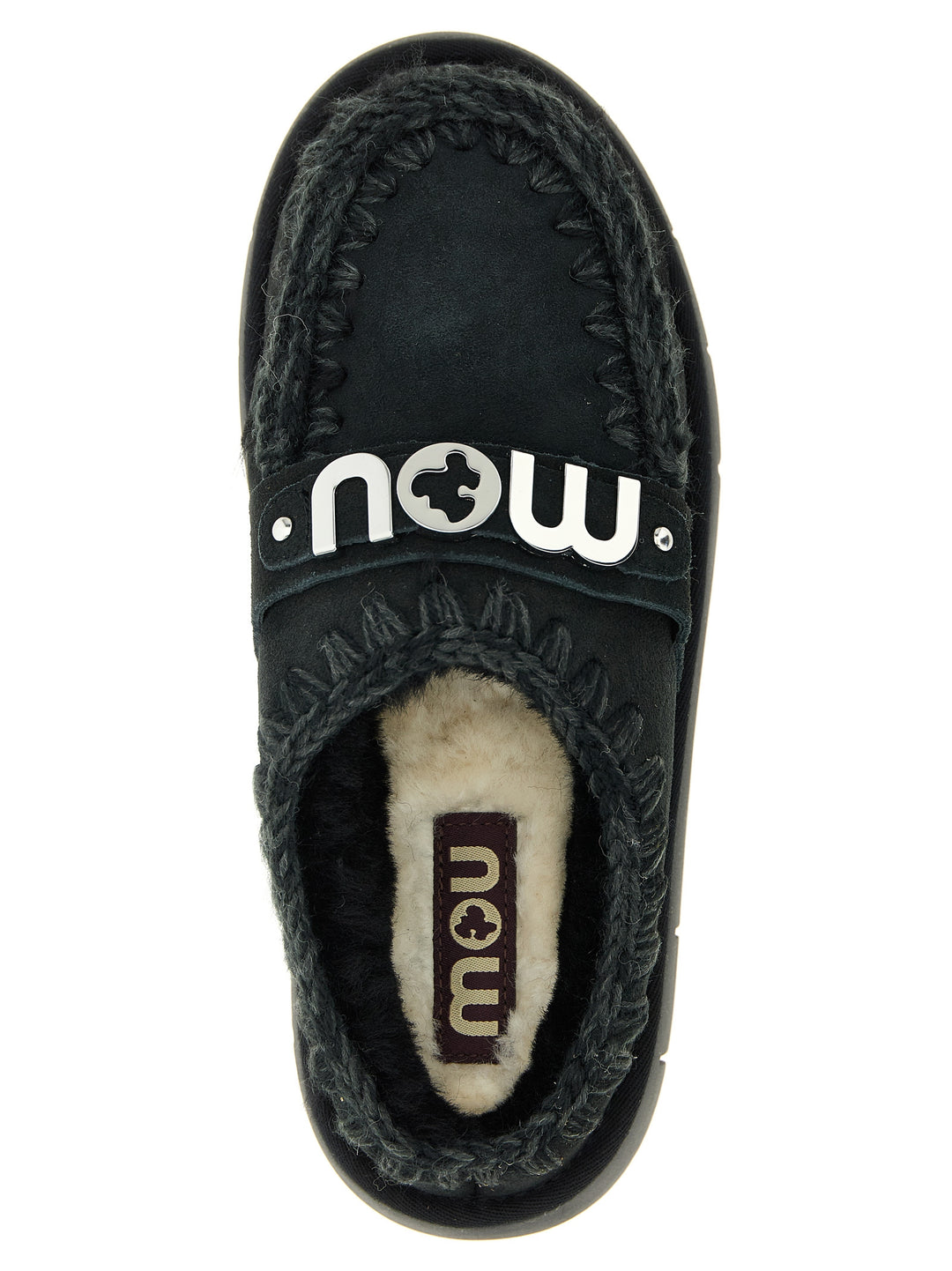 Mou Bounce Clog Flat shoes - Black | f8ad8d8143564f1493d364e10541f6112bef5f15