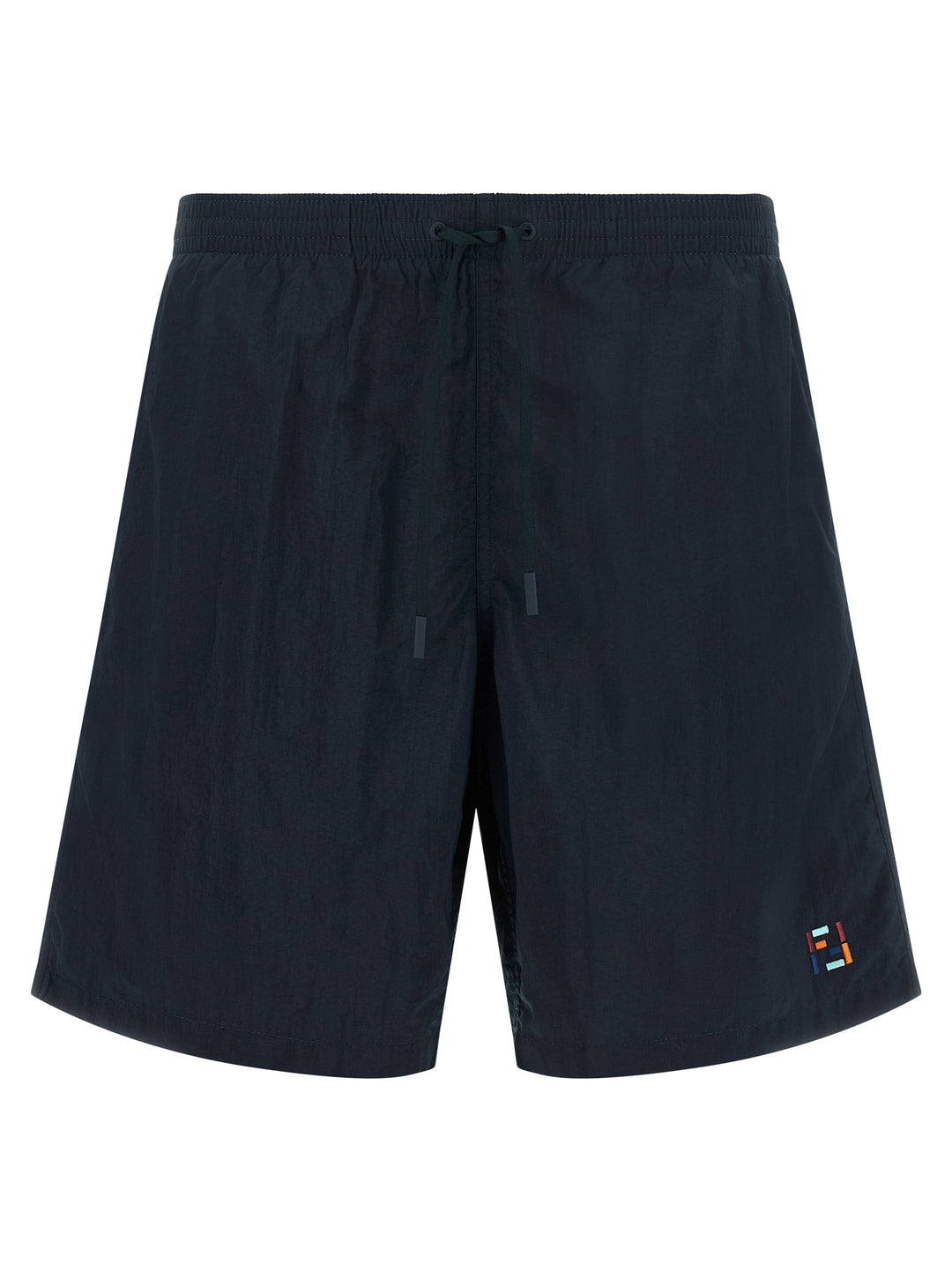 Fendi Ff Stitching Beachwear - Blue | fcd3237a94f80dc6df440813204def199a5a56bc