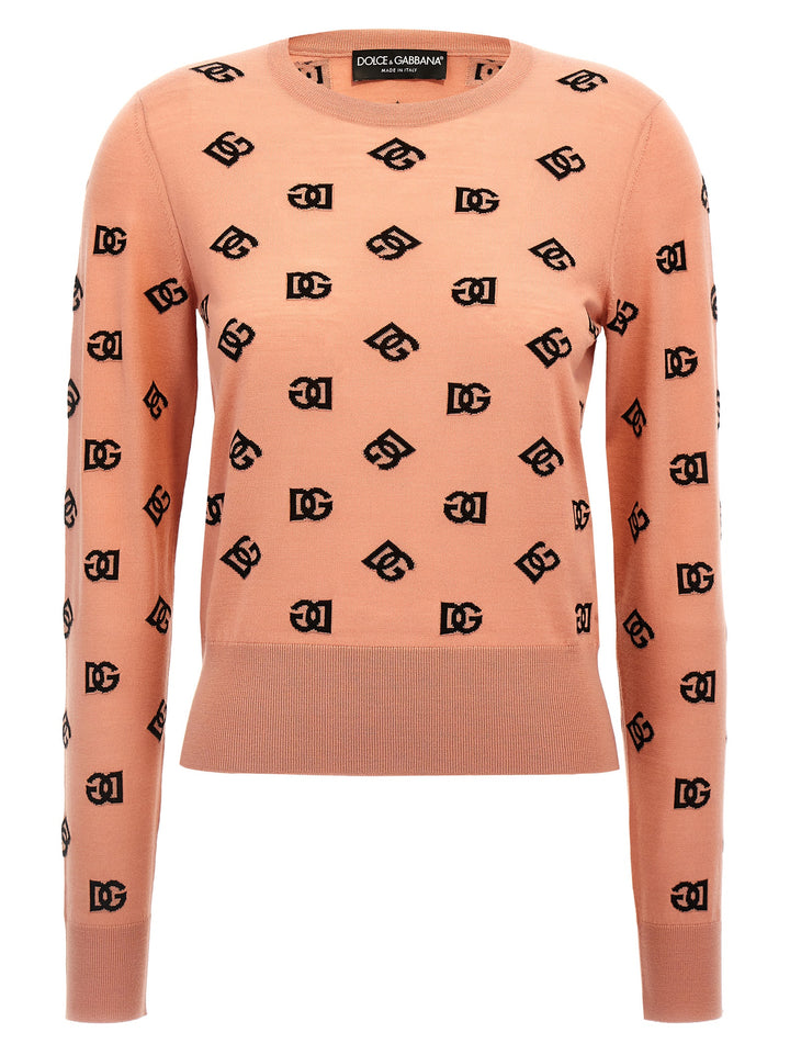 Dolce & Gabbana Logo Sweater Sweaters and Cardigans - Pink | ed21a1d21063136119df334ee62b38d7a275ef33