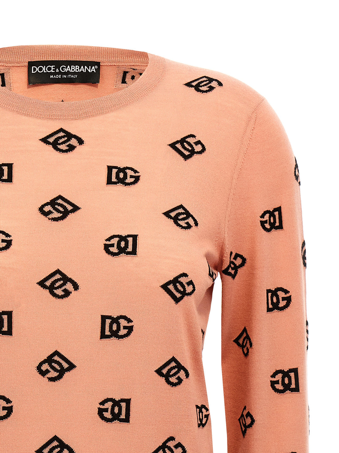 Dolce & Gabbana Logo Sweater Sweaters and Cardigans - Pink | a634324fa6ed1553fa8cc9f6010b3a3b7ea21867