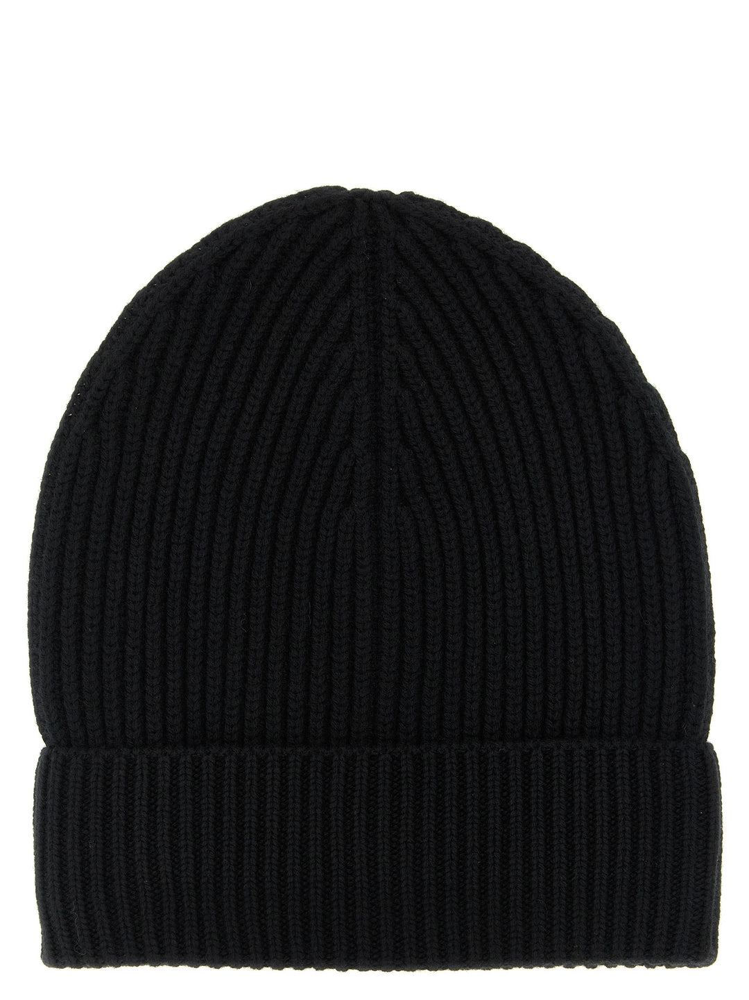 Dolce & Gabbana Wool And Cashmere Beanie Hats - Black | 3e12db11d5c8e2fdc646e33dab4781e7269ed9d4