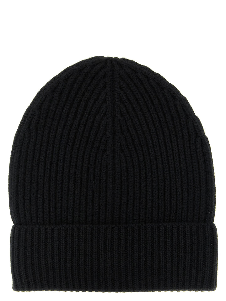 Dolce & Gabbana Wool And Cashmere Beanie Hats - Black | 3e12db11d5c8e2fdc646e33dab4781e7269ed9d4