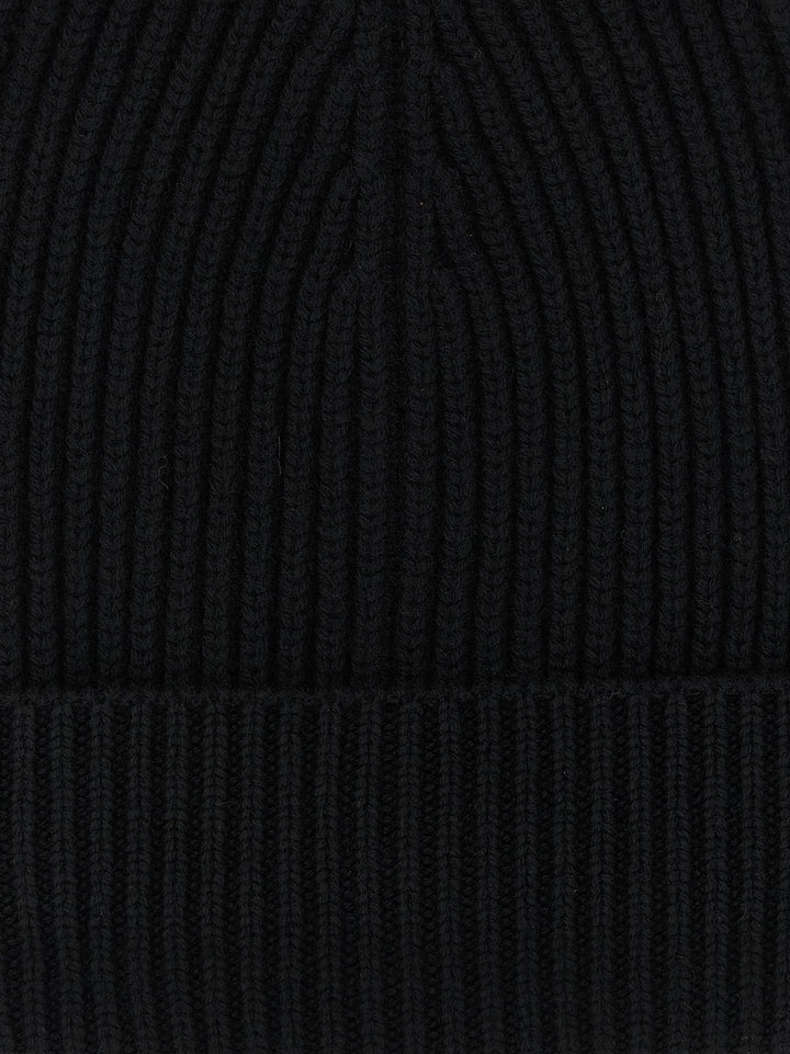 Dolce & Gabbana Wool And Cashmere Beanie Hats - Black | 7aca617adc368316ec0adf761994adbce4b4d268