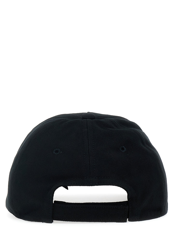 Logo Embroidery Cap Hats Black