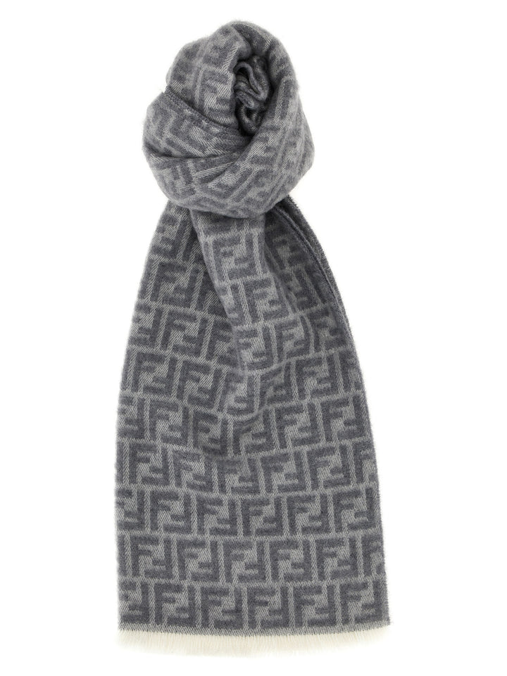 Ff Scarves, Foulards Gray