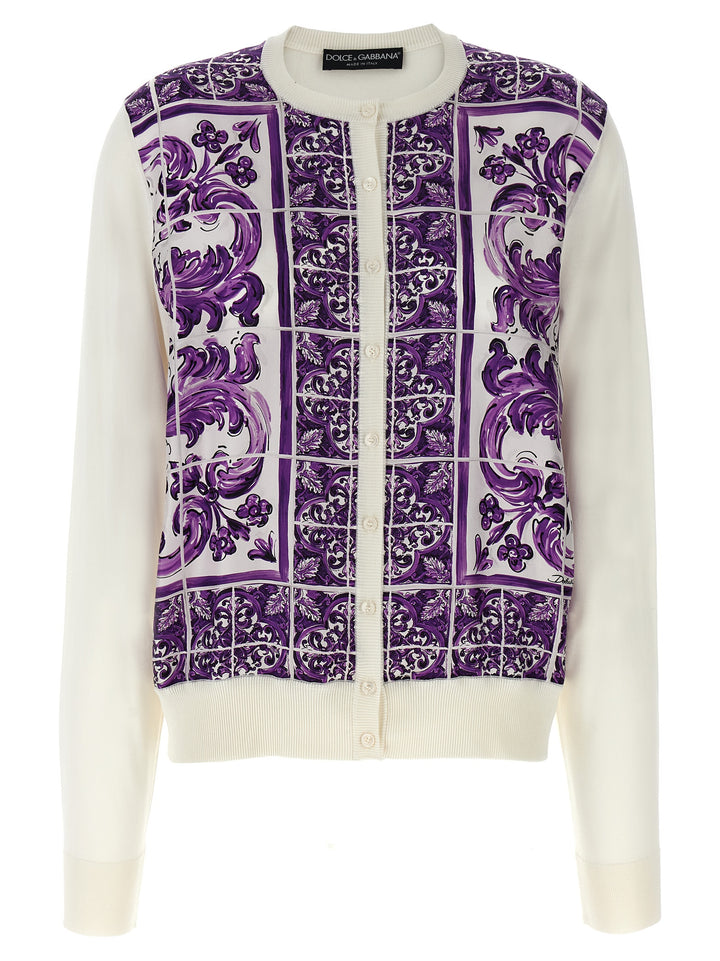 Dolce & Gabbana Maiolica Sweaters and Cardigans - Purple | 9eeafa4b2c08453cb0061229be60644f5804e798