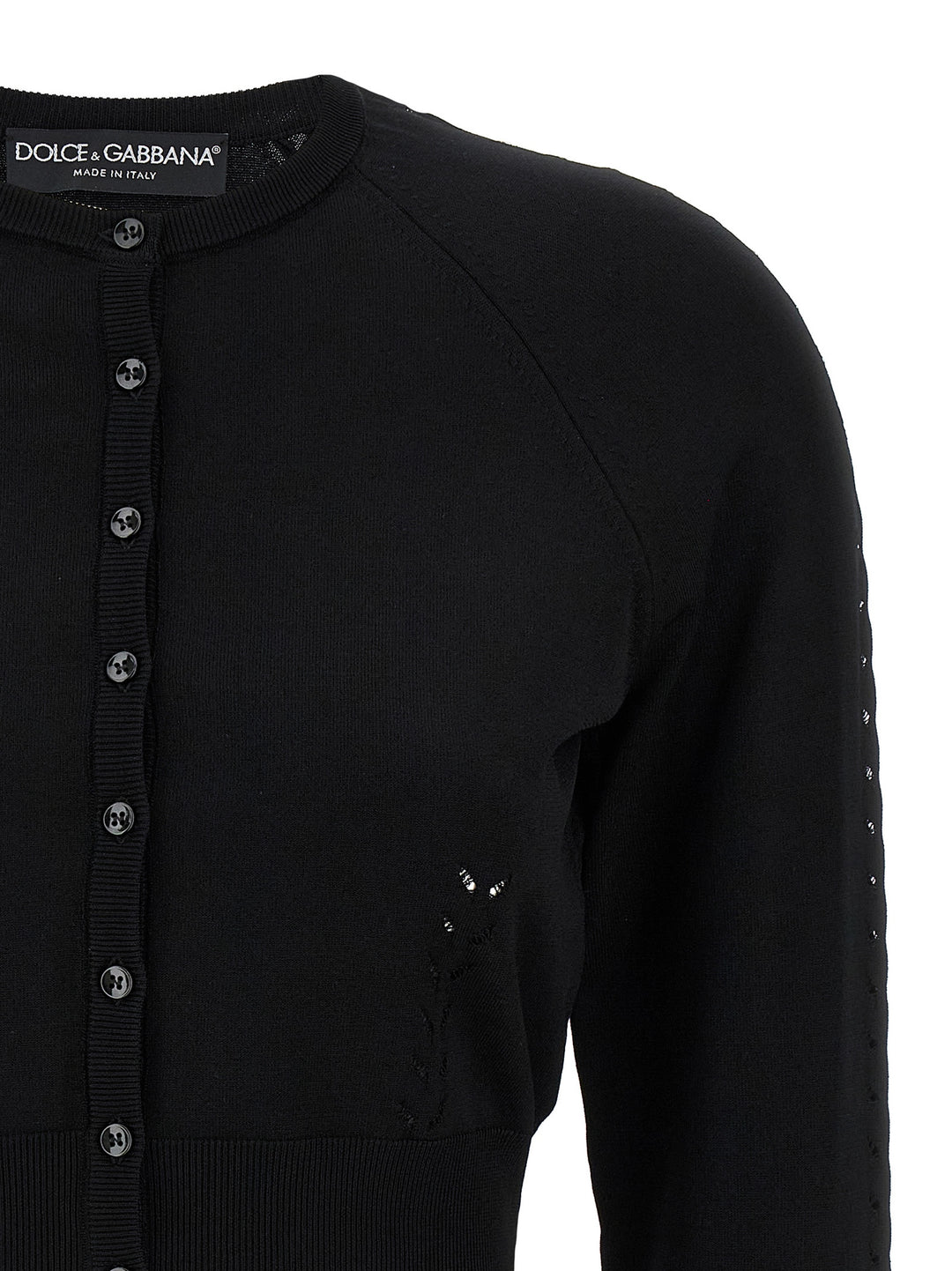 Dolce & Gabbana Viscose Cardigan Sweaters and Cardigans - Black | 0398ee41b41202f894f20defc2f4862416b4e541