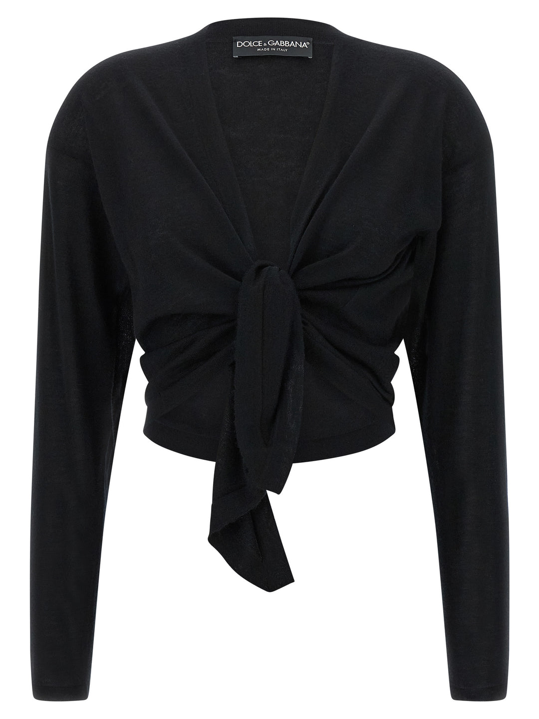 Dolce & Gabbana Cashmere Cardigan Sweaters and Cardigans - Black | 749f72681188679bd80fc93923c6bccb95c856a2
