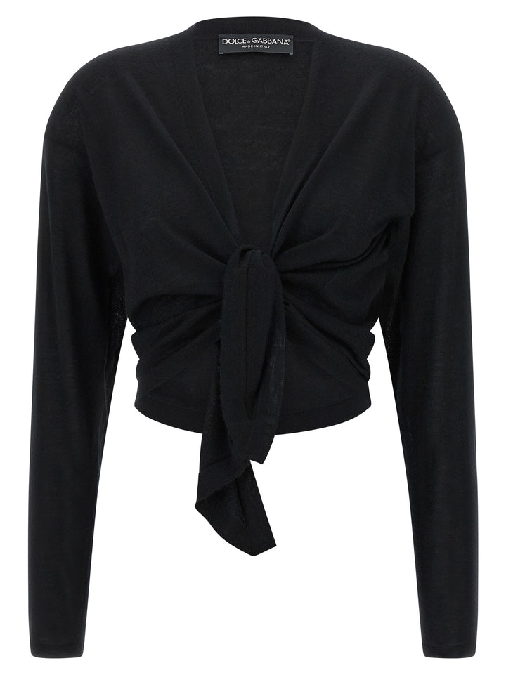 Dolce & Gabbana Cashmere Cardigan Sweaters and Cardigans - Black | 749f72681188679bd80fc93923c6bccb95c856a2