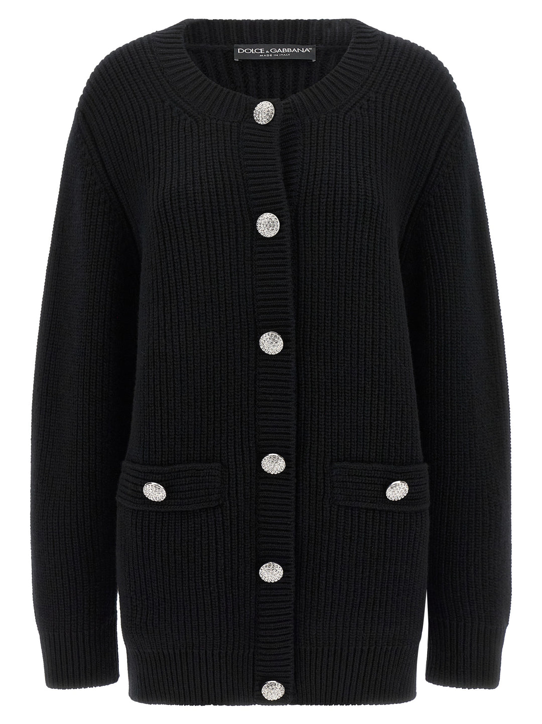 Dolce & Gabbana Jewel Buttons Cardigan Sweaters and Cardigans - Black | aafd07d10e26a62711dd3dffd8d8d388e1ce381e