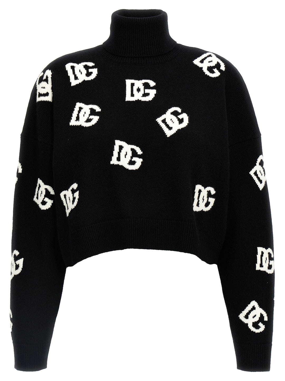 Jacqurd Logo Sweater Sweater, Cardigans White/Black