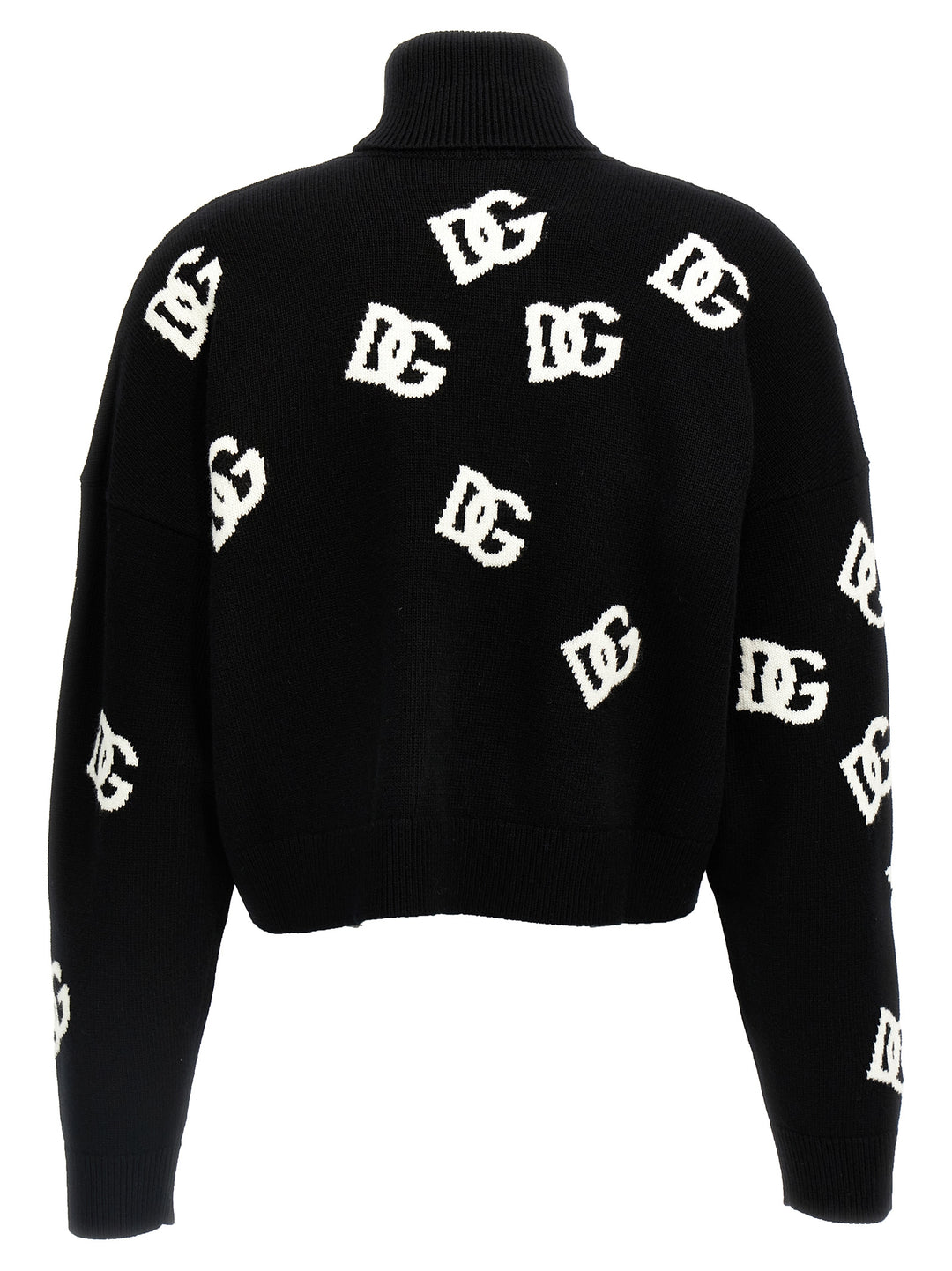 Jacqurd Logo Sweater Sweater, Cardigans White/Black