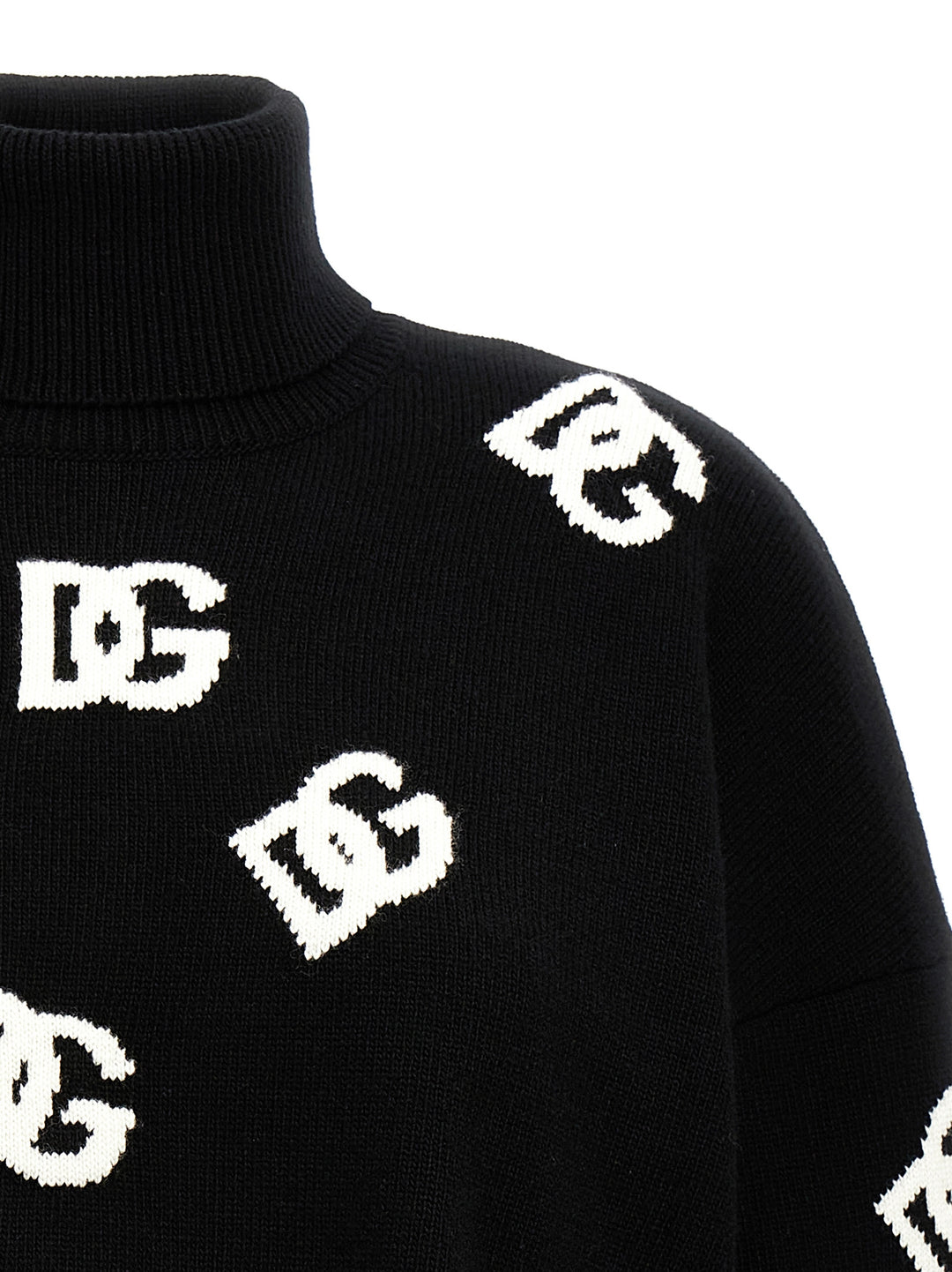 Jacqurd Logo Sweater Sweater, Cardigans White/Black