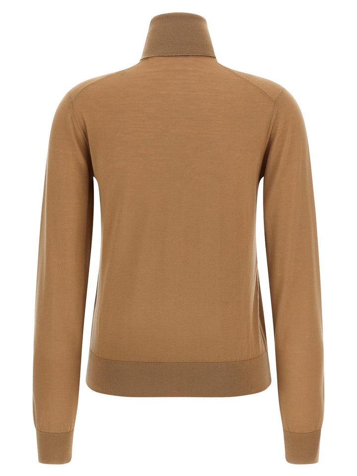 Dolce & Gabbana Cashmere Turtleneck Sweater Sweaters and Cardigans - Beige | b49e2a13c7dc6c733bfc53e37f333d5091c37773