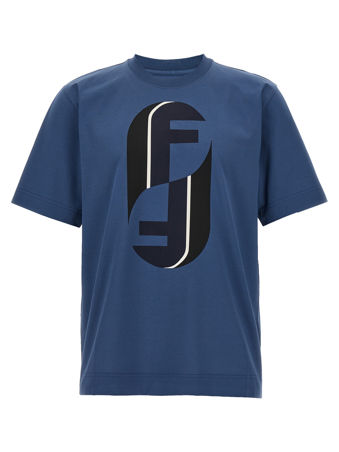 Fendi Fendinity T-shirt - Blue | e2a24bee542b9a52b611e2803640498289386f3e