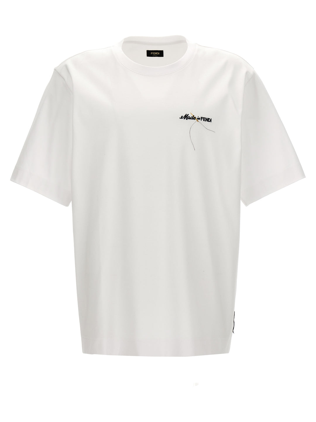 Logo Embroidery T-Shirt White