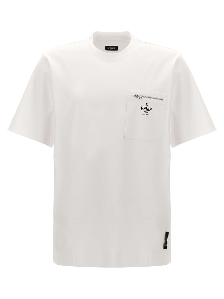 Fendi O T-Shirt White