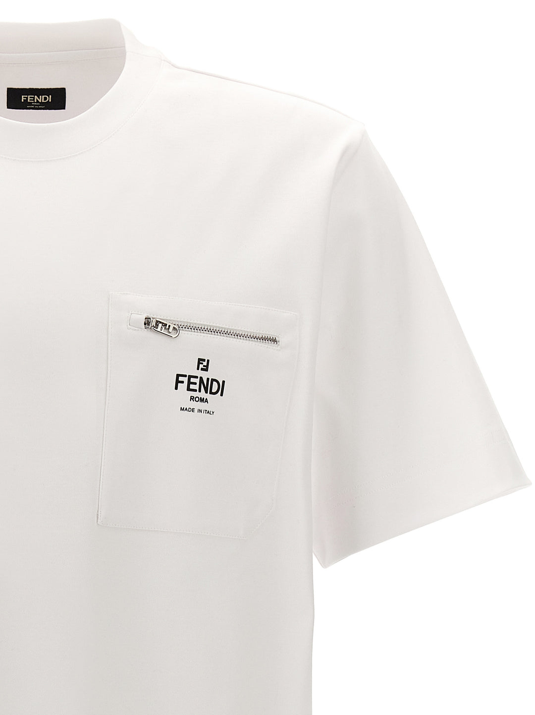 Fendi O T-Shirt White