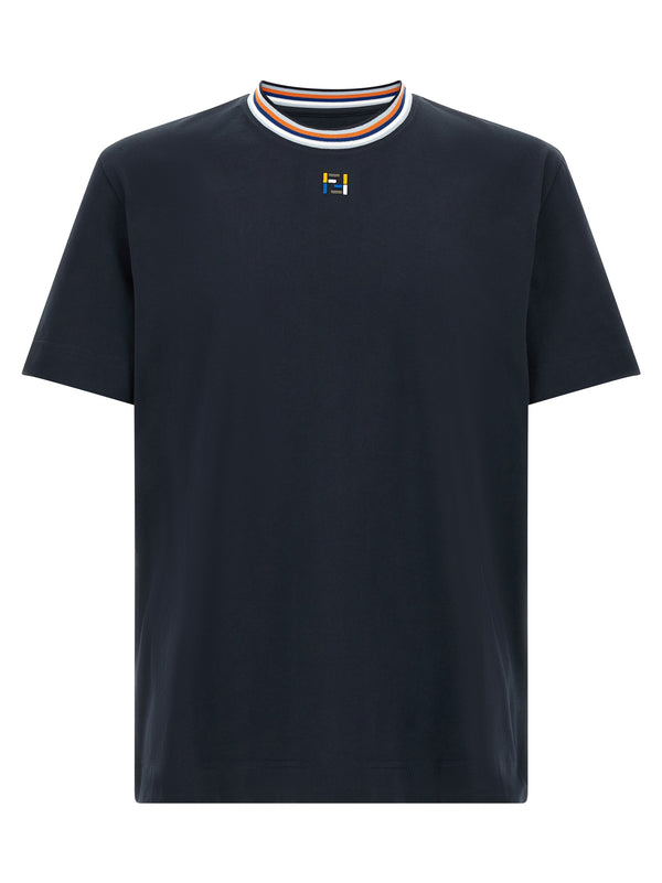 Ff Stitching T-Shirt Blue