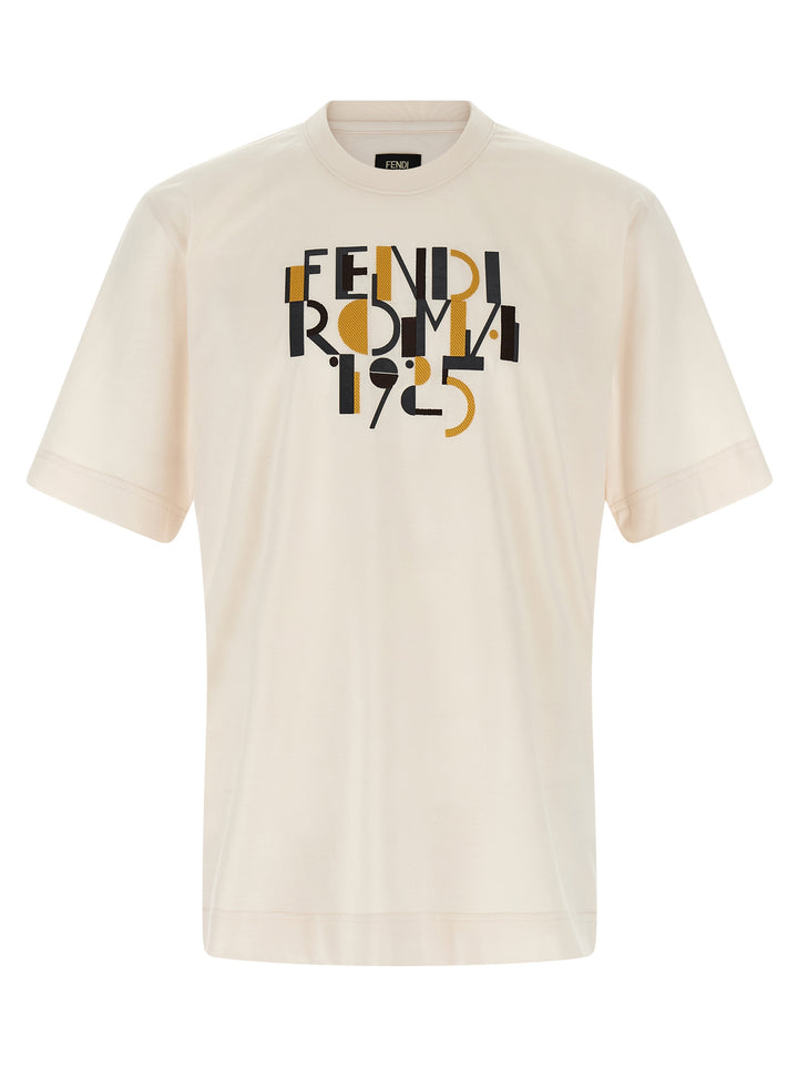 Fendi Fendi Roma 1925 T-shirt - White | 9e598024702c4369dfb2e1d38d1689d8ebae0b87