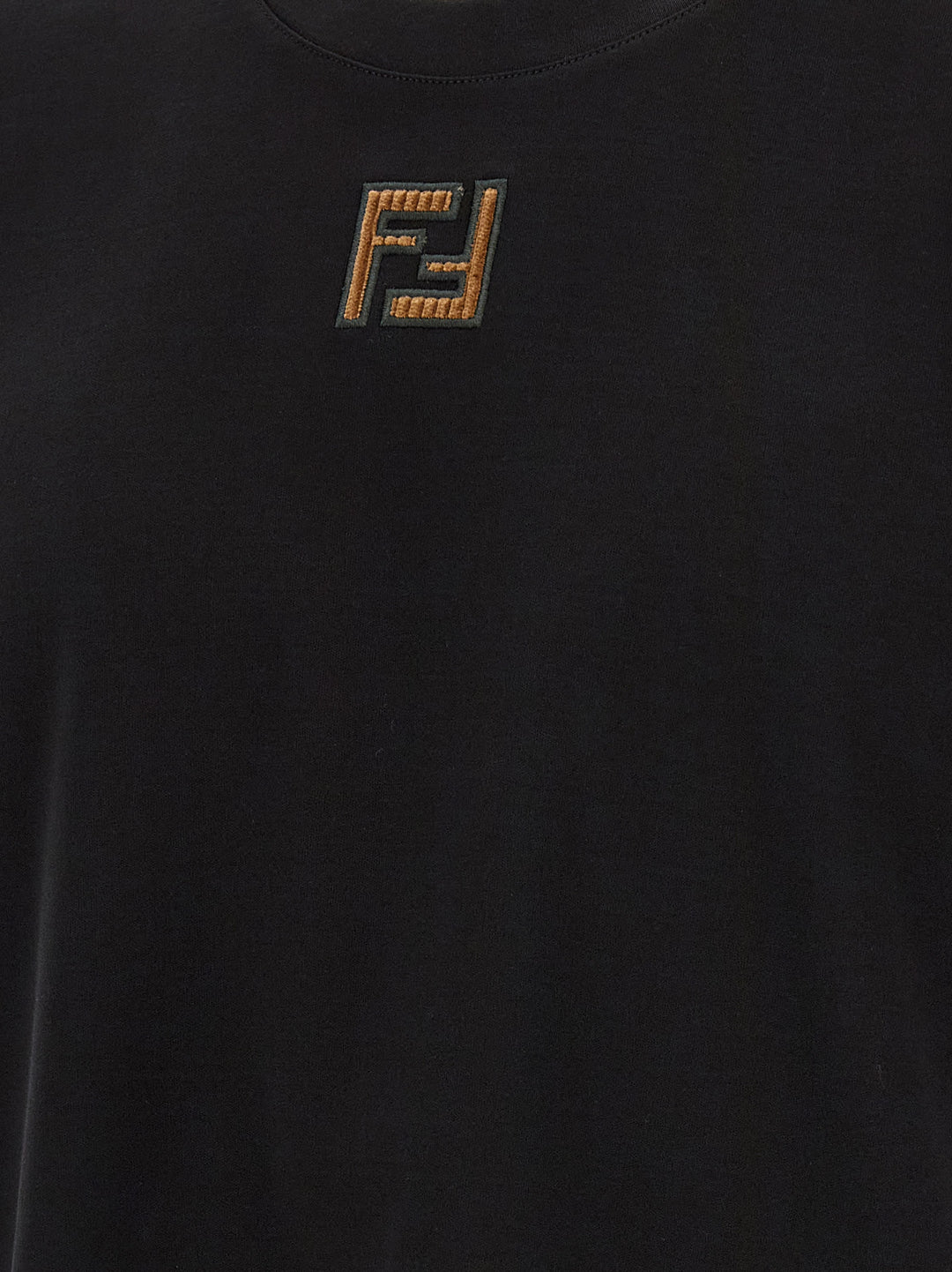 Fendi Micro Ff T-shirt - Black | c895ba4113064633947e8bbaafcb87cb4cf5fab3