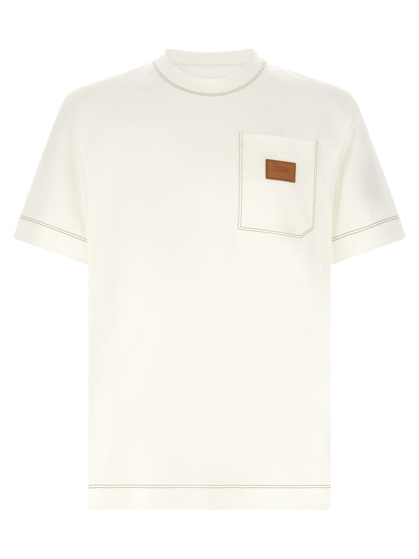 Patch Fendi T-Shirt White