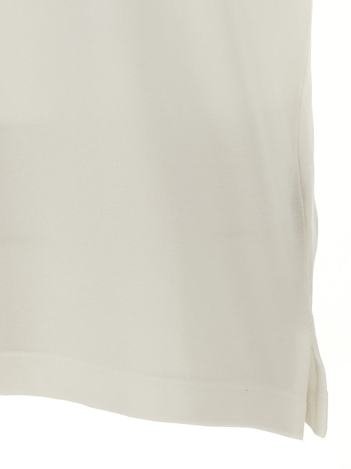 Fendi Ff Metallic Logo  Shirt Polo - White | ba89dc1455392be7180cfcb4206cbd905c89e6b9