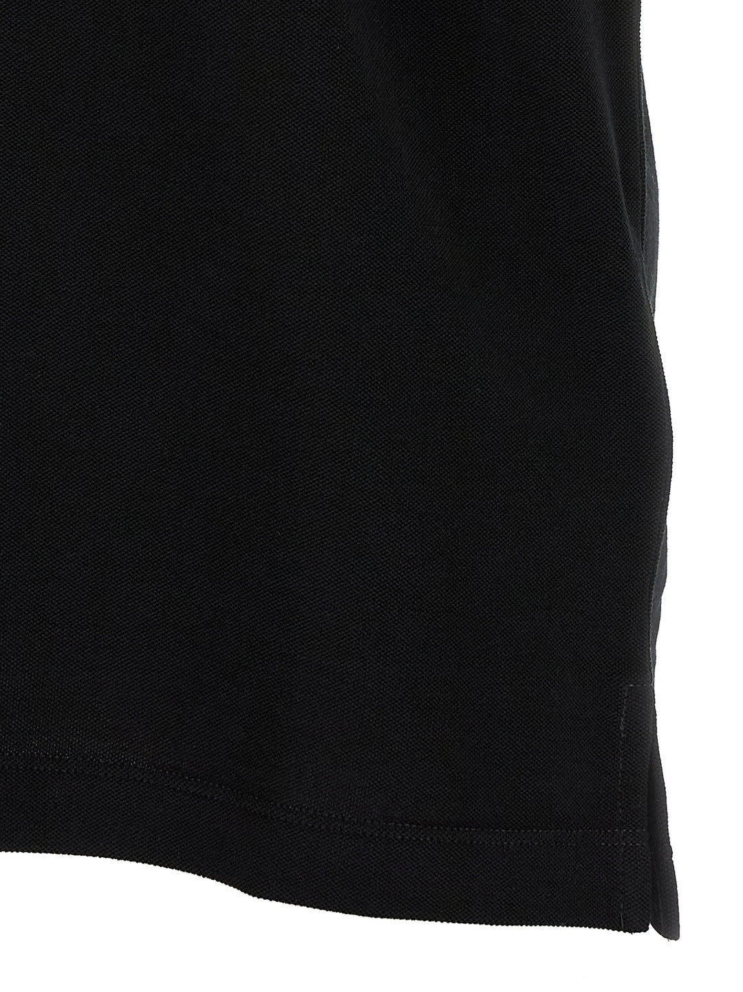Fendi Ff Metallic Logo  Shirt Polo - Black | f284a06253a3bbcdae2fbbf5ae818fb4c06f9b77