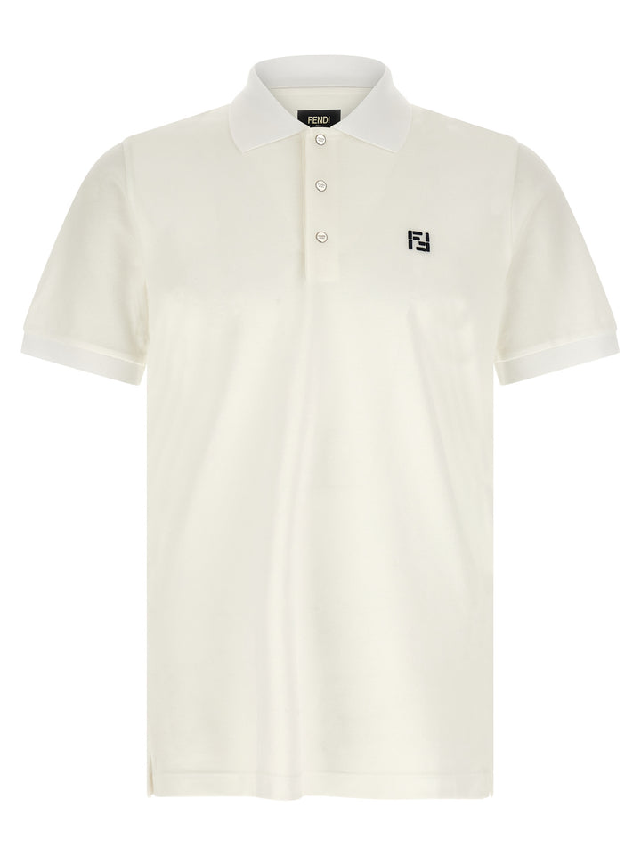 Fendi Ff Selleria Polo - White | 966440450bfd7732ebd5aae261b1fbcf8699c70f