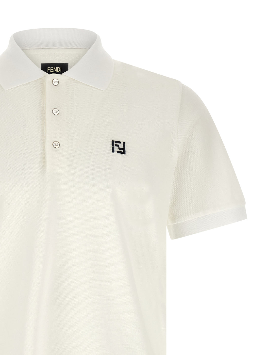 Fendi Ff Selleria Polo - White | 359afa617ef075870e7e9ae2b659eae7ed9cd5e5
