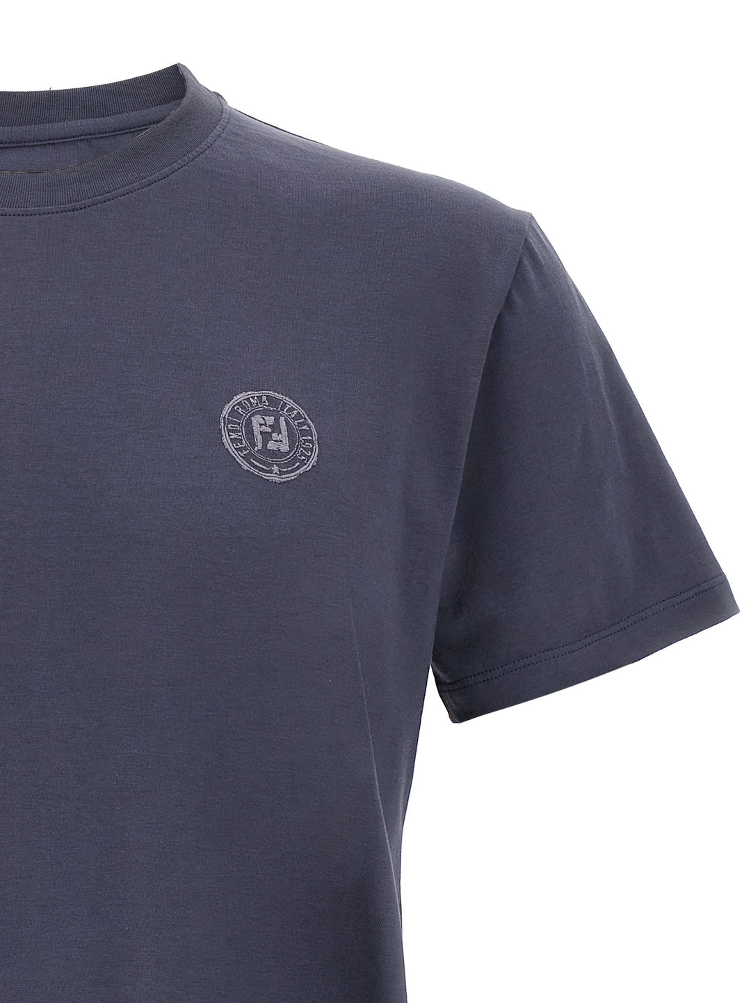 Fendi Postcards T-shirt - Blue | 3d53158a4028df93a0ddc4199466a16d3ec71622