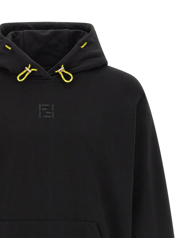 Fendi Hoodie Sweatshirt - Black | c1d42f1db2f75bd8243173e03035ad3a81290e04