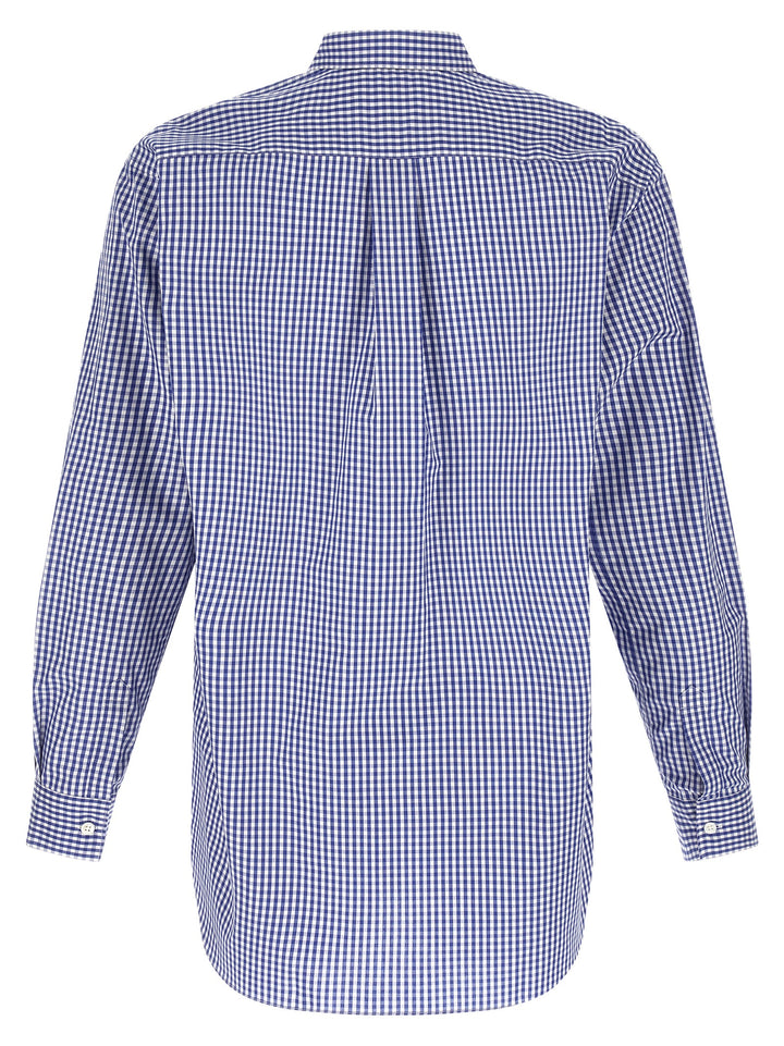 Comme Des GarçOns Shirt Vichy Shirt Shirt and Blouse - Blue | 683aca346dc5f1da1a89ac4cc77b411f43edda18