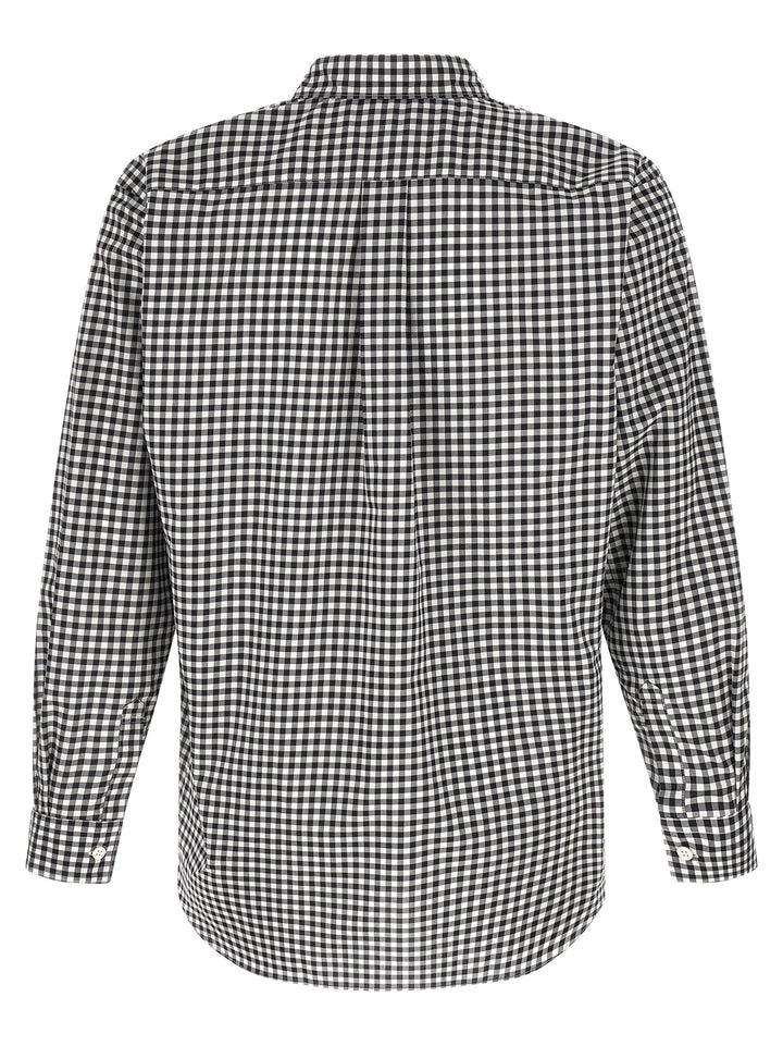 Comme Des GarçOns Shirt Vichy Shirt Shirt and Blouse - Black | c85b1d86ced4df2e9ba34fdb3530226078bd9c89