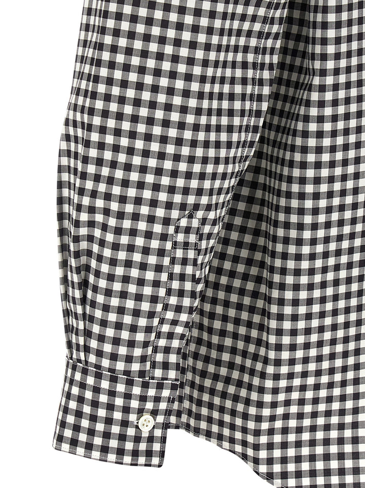 Comme Des GarçOns Shirt Vichy Shirt Shirt and Blouse - Black | 659938d2a3c03913f63cda03ffb80ab04cc626b8
