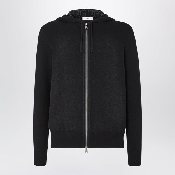 Ff Zucca Black Cashmere Sweatshirt