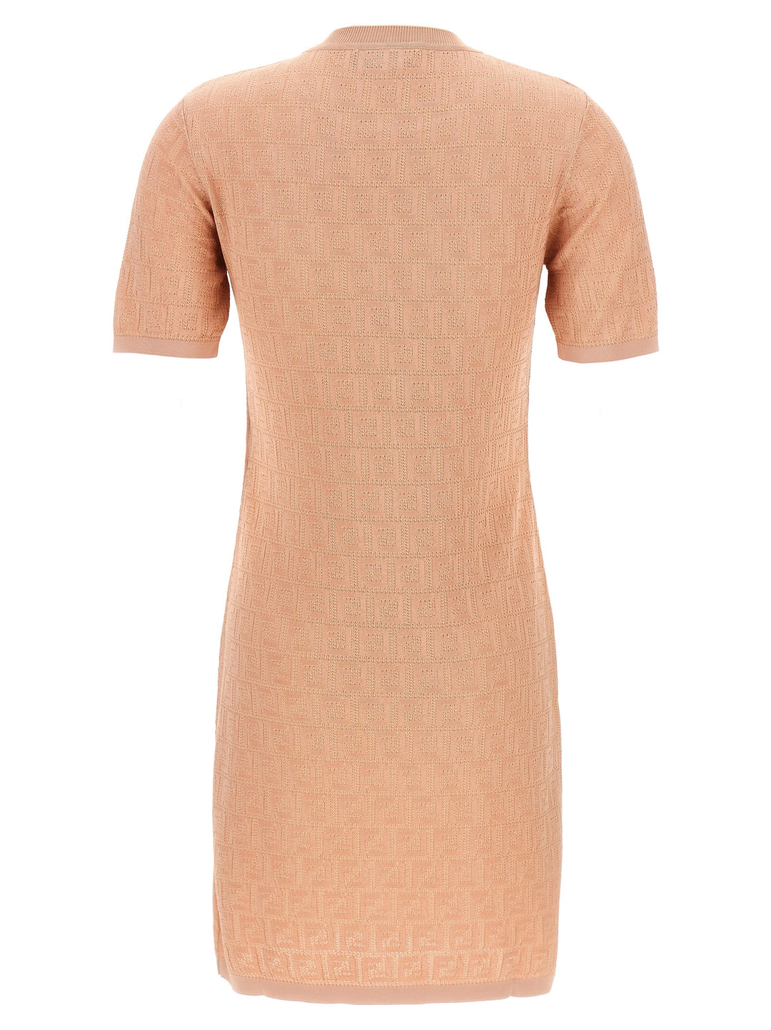 Fendi Ff Cotton Dress Dresses - Pink | 38961c9140b69154a25fdfa324852f305f72b766