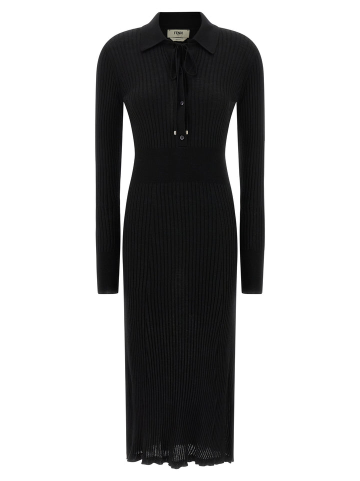 Fendi Essential Dresses - Black | 9e92064b3d09414aecf9f2622597c8d89156c569