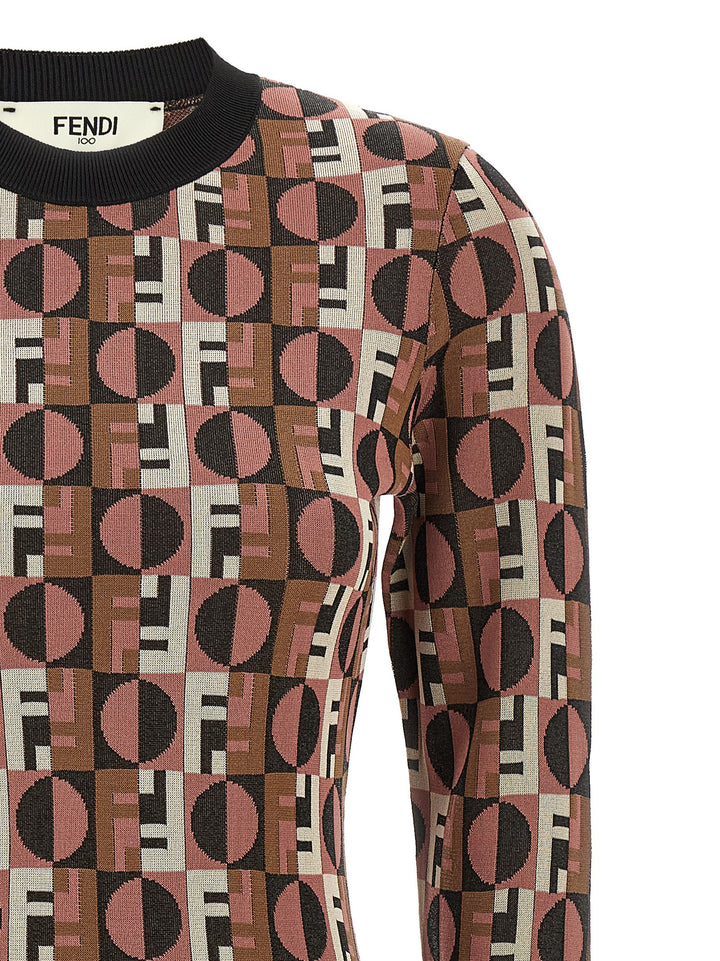 Fendi Fendi Optical Dresses - Pink | 9fadb1bfce7893aa63bff6ac2b4aa6a075d0c43f