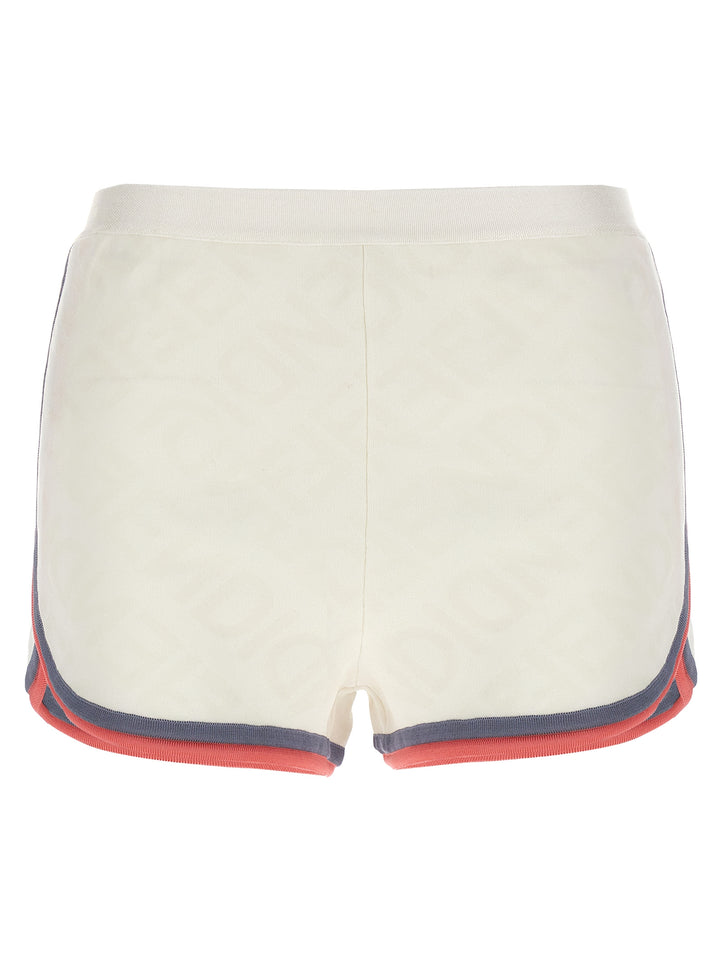 Logo Shorts Bermuda, Short White