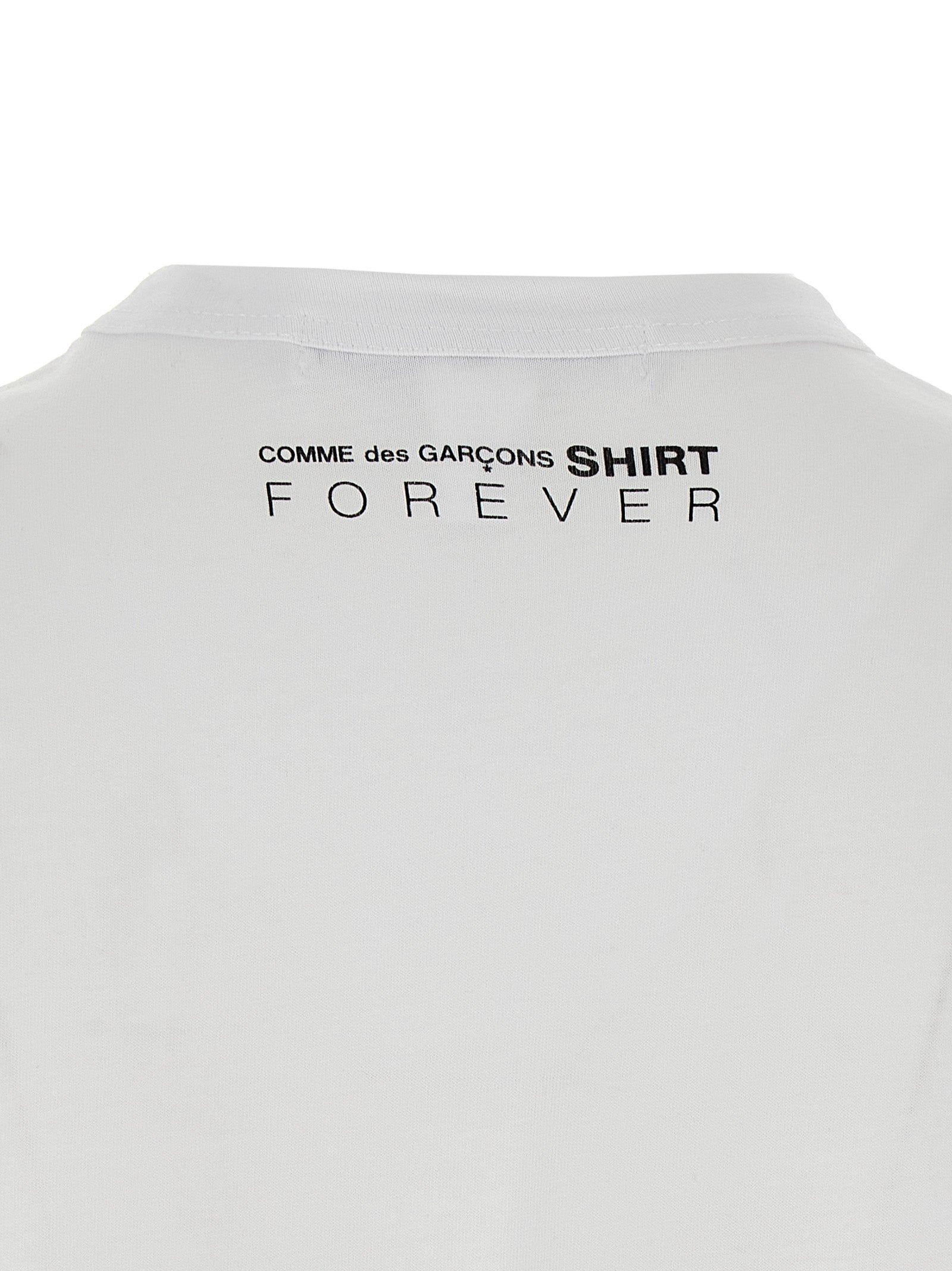 COMMEdesGARCONS SHRIT【M】forever shrit Comme Des GarçOns Shirt Forever T-Shirt White | Wanan Luxury