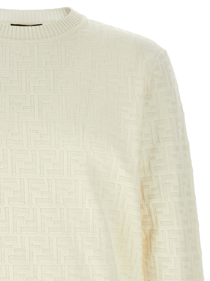 Fendi Zucca Sweaters and Cardigans - White | a19914f4761a13592fe6bc7f92085cb29f20e419
