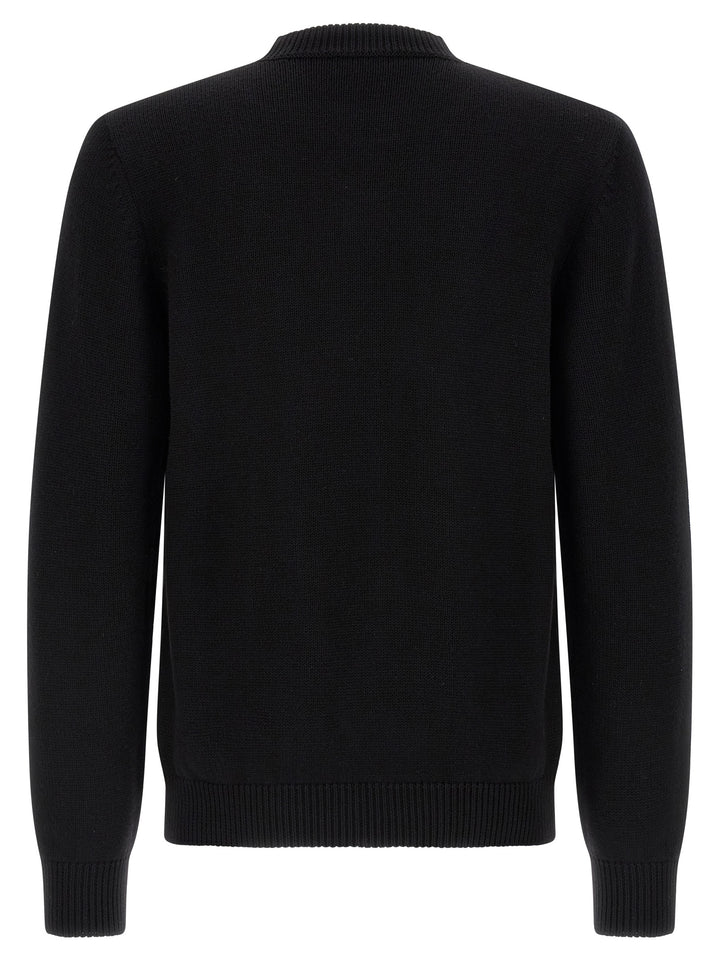 Fendi Ff Velvet Micro Sweater Sweaters and Cardigans - Black | bcaf674e12ae0d517f04ebfa09a5daf5f57ea15d