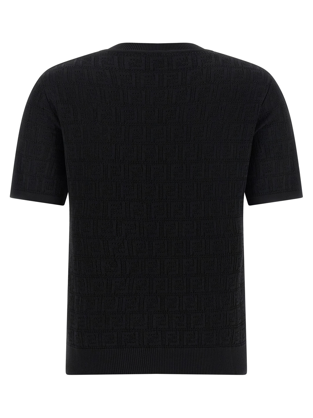 Fendi Ff Intarsia Sweater Sweaters and Cardigans - Black | fc8f68d47dcd16b8125b8df9ecb3bc9d6c6c4c33