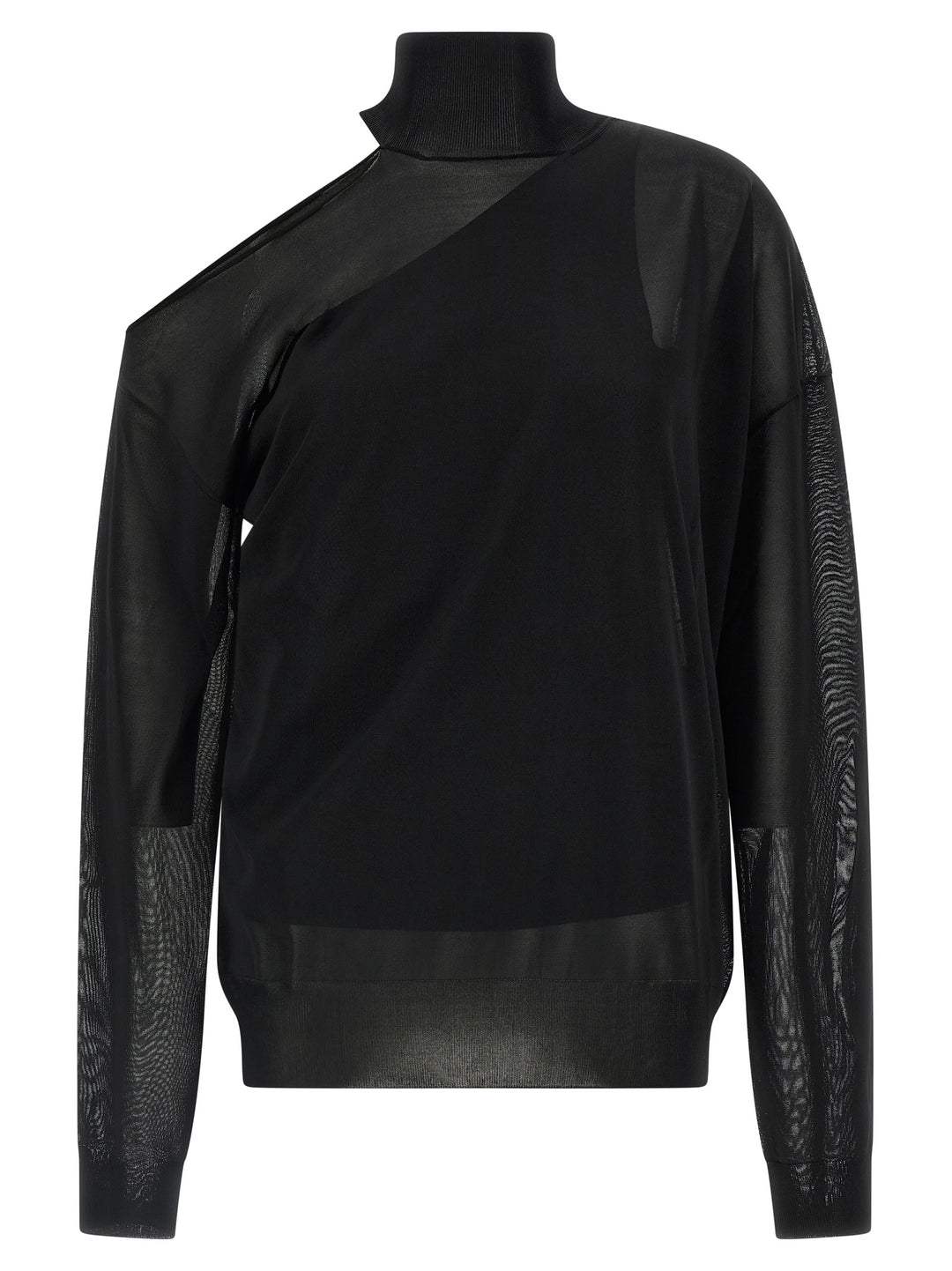 Fendi Double Knit Top Sweaters and Cardigans - Black | a7415e02e8cff8230daa13e404027497adf130e8
