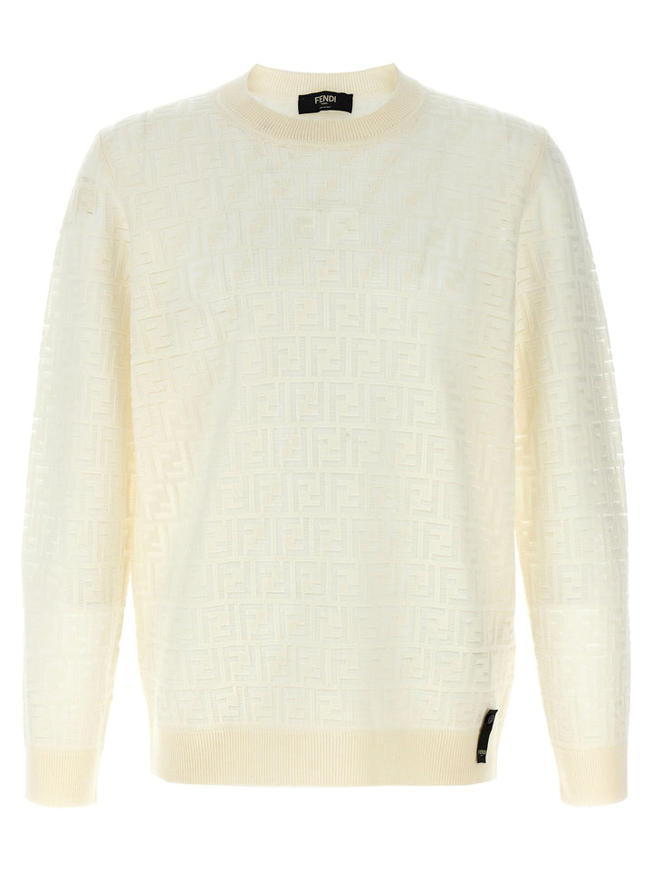 Ff Sweater, Cardigans White