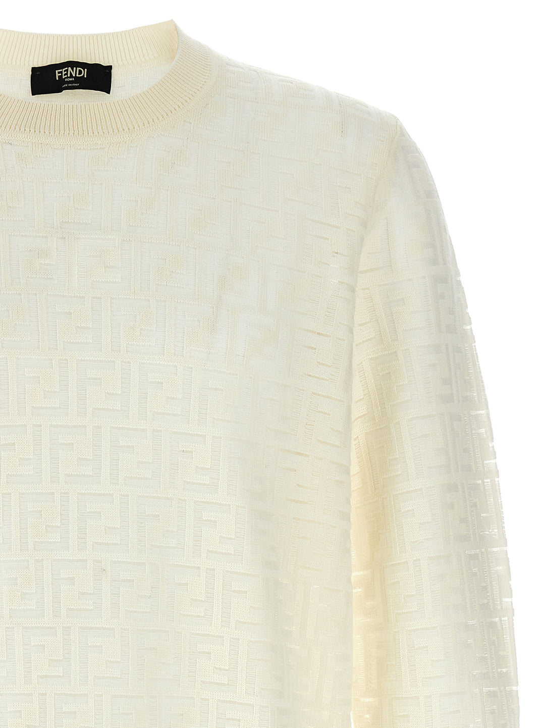 Ff Sweater, Cardigans White